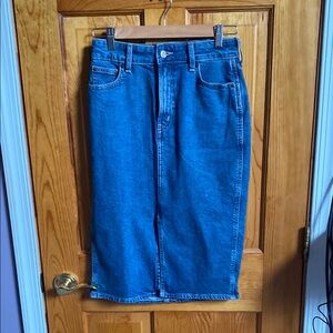 GAP Classic Blue Denim Skirt